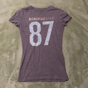 aeropostal graphic tee shirt. size: xs